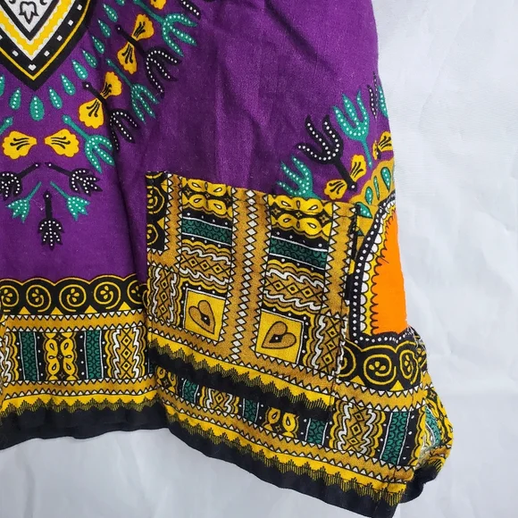 Kids Purple Dashiki - Picture 5 of 7